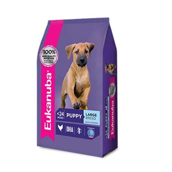 Eukanuba Puppy Large Breed x 3 y 15 kg