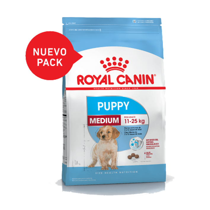 ROYAL CANIN Medium Puppy x 1 -3 y15 Kg